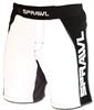 Sprawl Fusion II Stretch Series White/Black Shorts